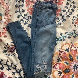 Blue Hollister jeans